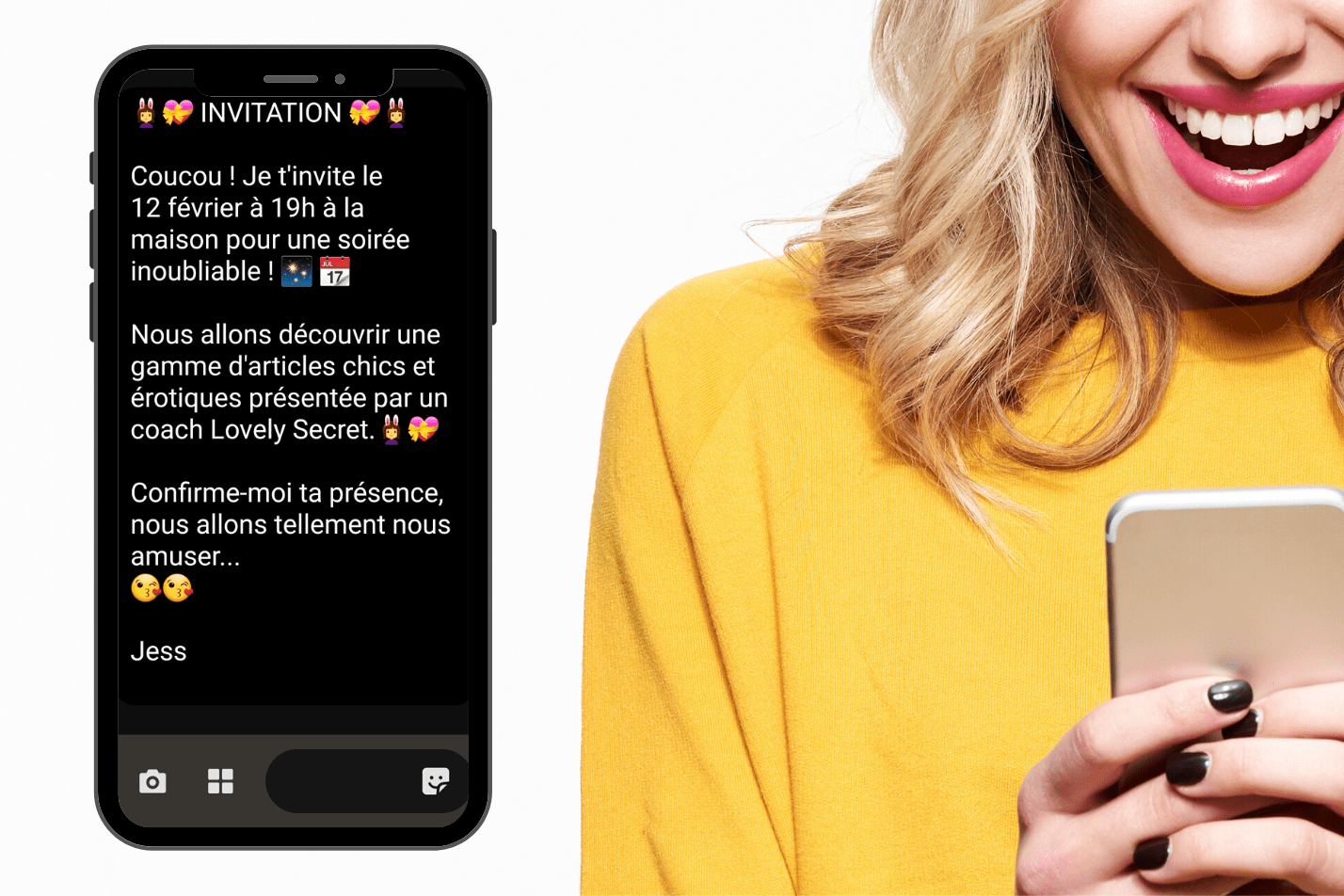 Invitez vos amies à une démonstration sextoys